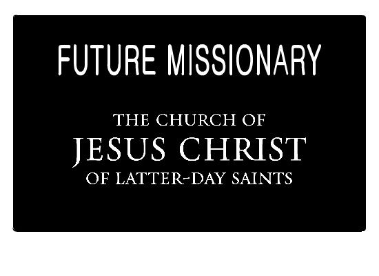 printable missionary name tags