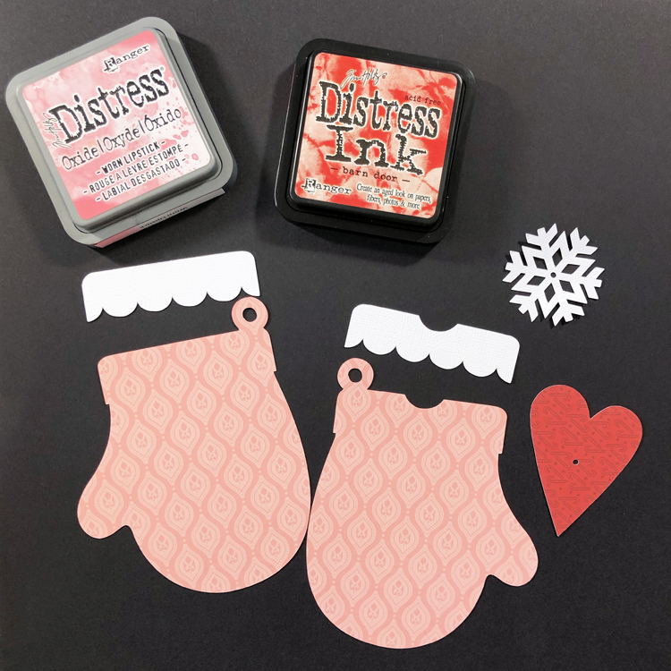 printable mitten gift tags