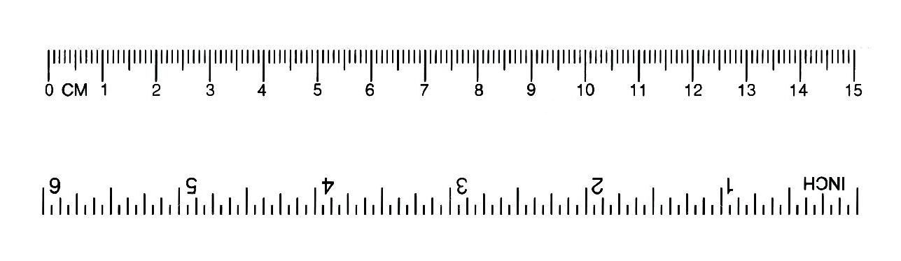 Printable Ruler Actual Size 6 inch 12 inch, Mm, Cm
