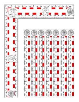 Printable Visual Reference mm Square and mm Ruler set for 3D ...