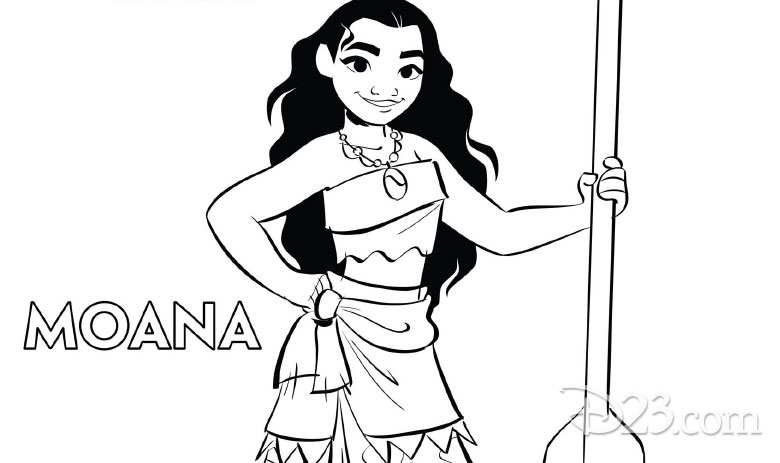 printable moana images