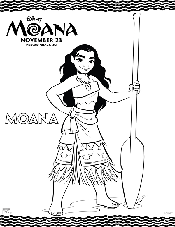 printable moana images