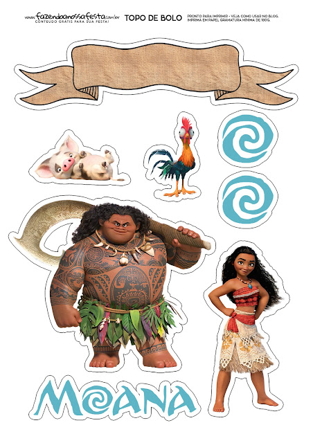 printable moana images