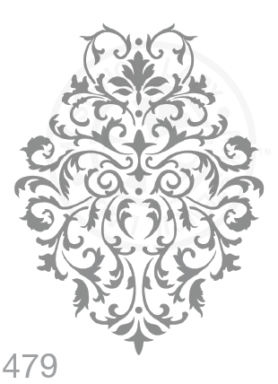 Damask Stencil 479 Repeatable Traditional and Modern Wallpaper Patterns  Templates and Stencils