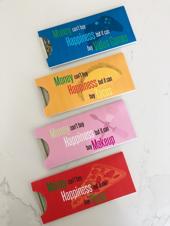 Cash Money Envelope Printables - DIY Inspired