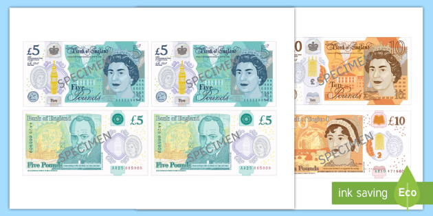 printable money for classroom uk