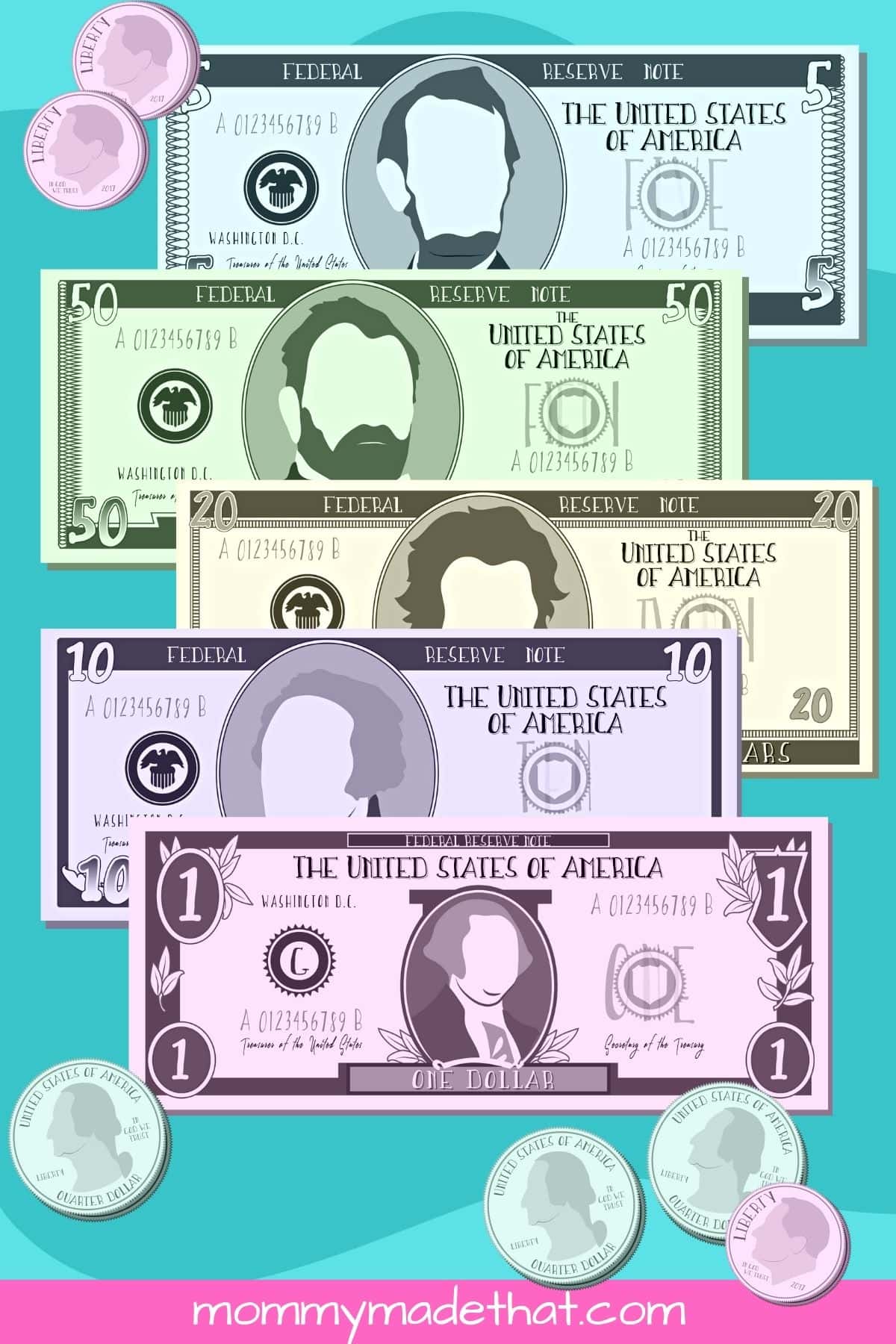 printable money for play