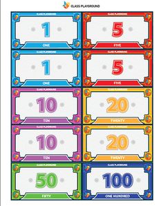 printable money for role play