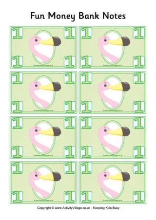 Free Printable Play Money