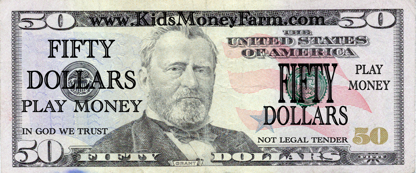 printable money real size