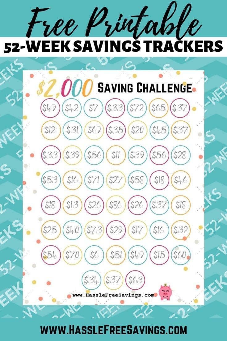 printable money saver