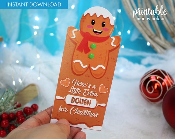 printable money wallet christmas