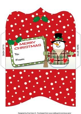Snowman Money Wallet 2