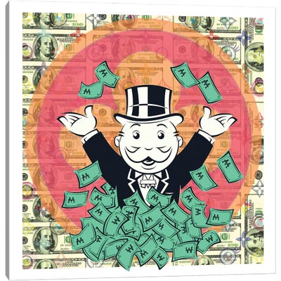 Monopoly Money Art Print by TJ | iCanvas
