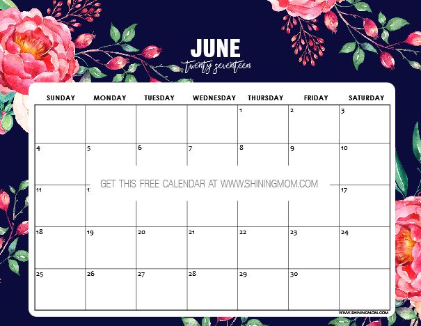 November 2017 Calendar - Free Printable | Live Craft Eat