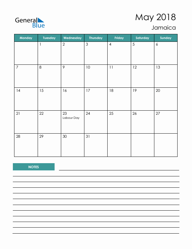printable monthly planner may 2018