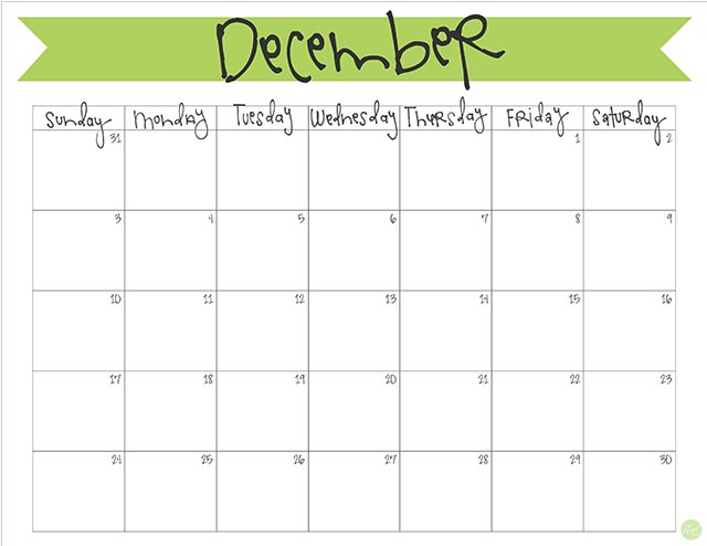 printable monthly schedule 2017
