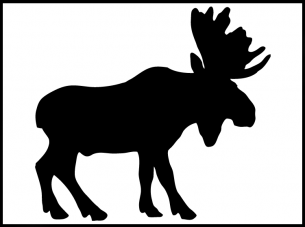 Free Moose Stencil Worksheets - Free Printable Online