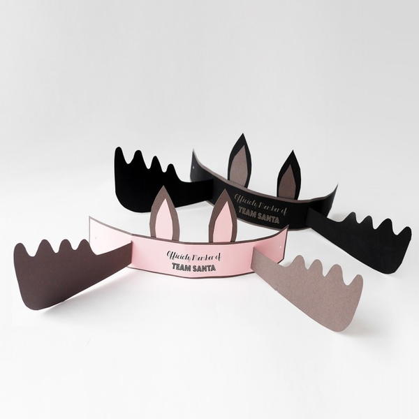 Free Printable Moose Antlers | AllFreeChristmasCrafts.com
