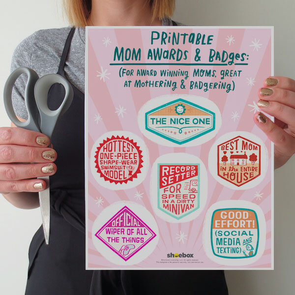 printable mothers day awards