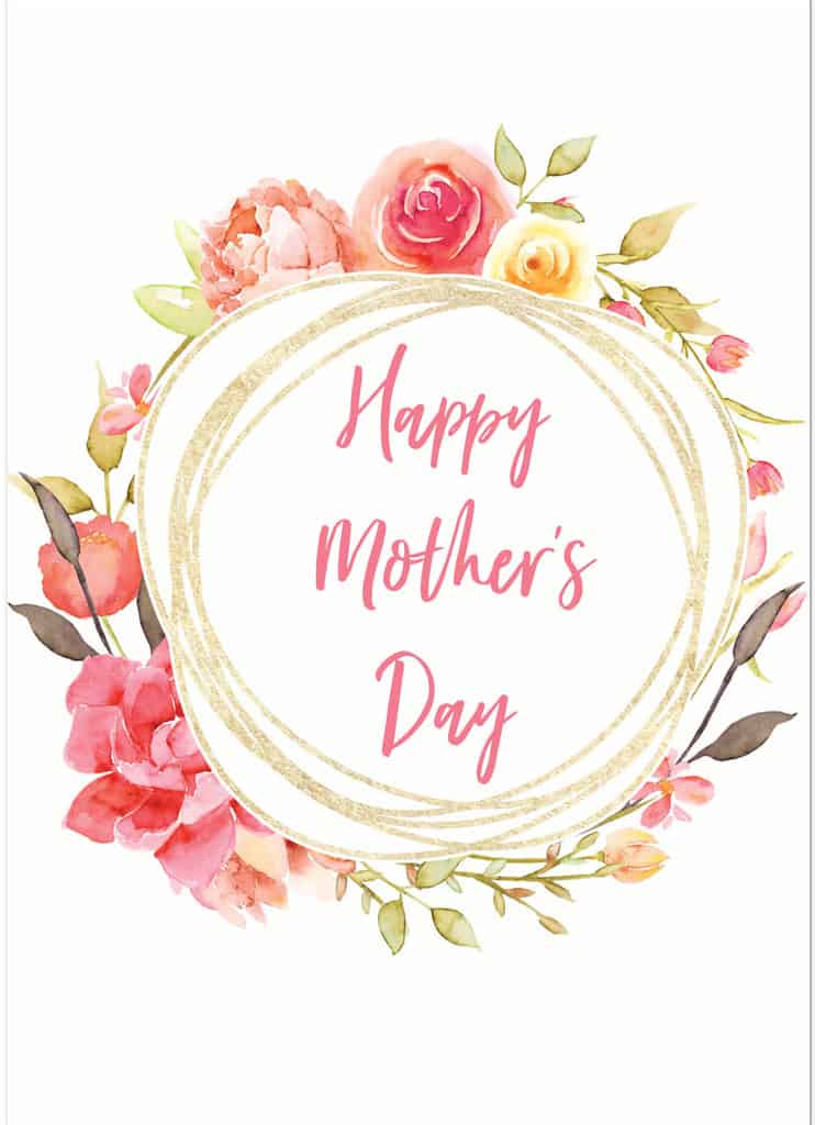 printable mothers day cards