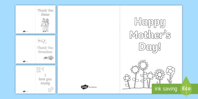 printable mothers day greeting cards template