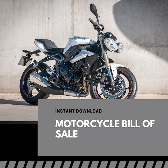 printable motorcycle for sale sign