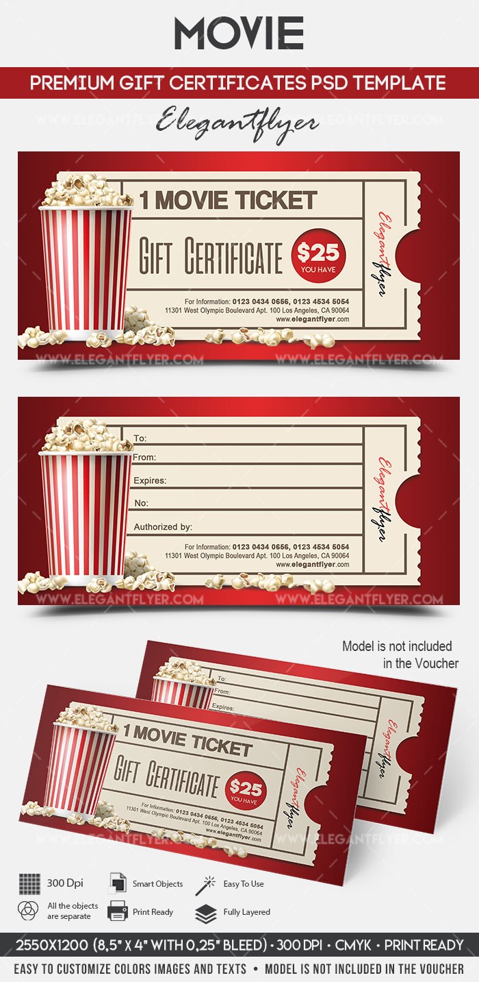 printable movie certificates