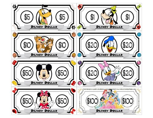 printable movie money