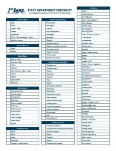 printable moving checklist apartment