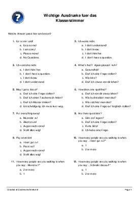 printable multiple choice worksheet