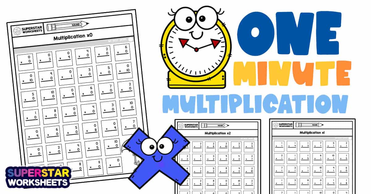 Multiplication Drills -Worksheets Library