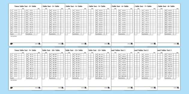 PRINTABLE Times Tables Grid - Craftly Ltd