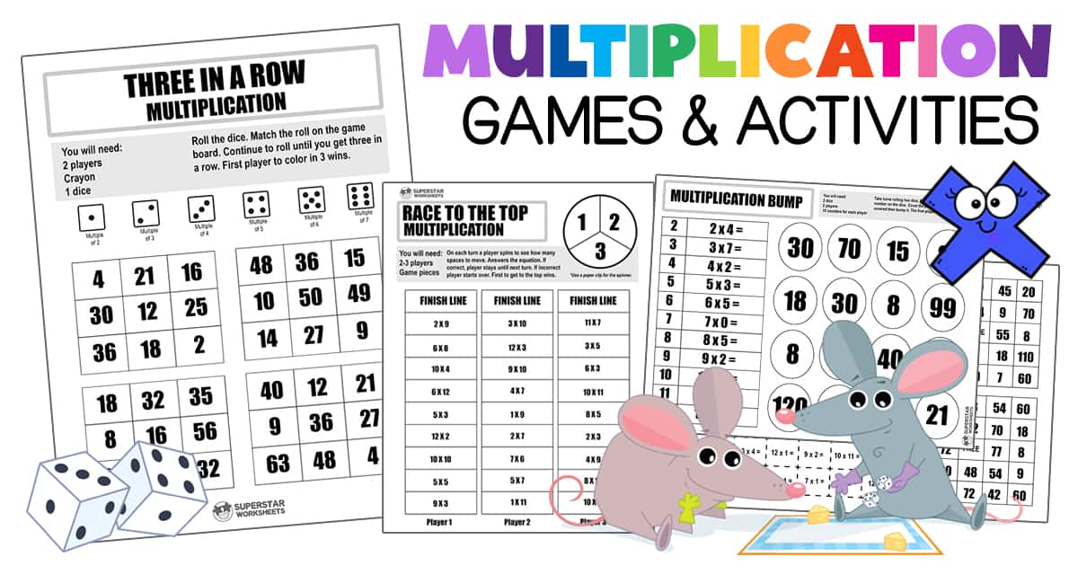 printable multiplication timed worksheets