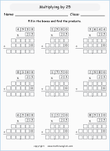 Printable and free multiplication worksheets and multiplying ...