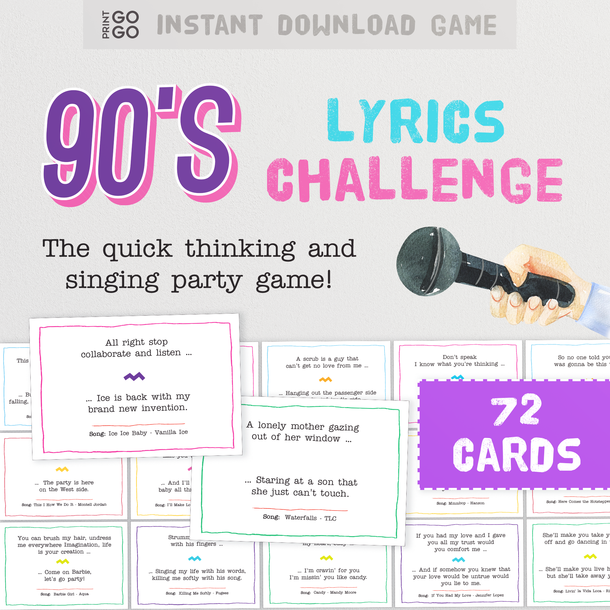 printable music lyrics quizzes