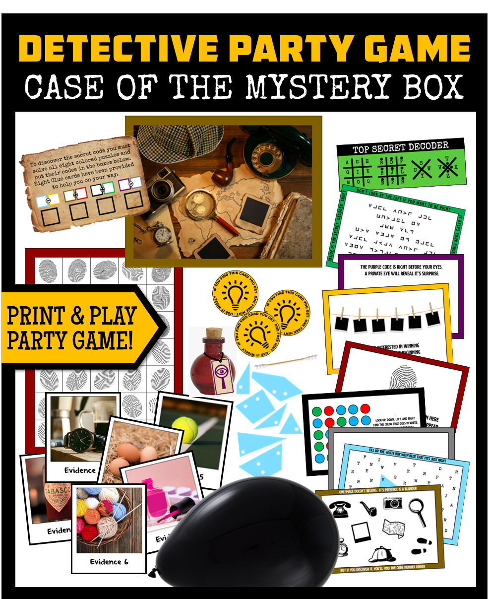 printable mystery games