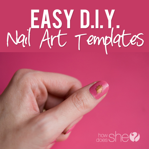 Easy DIY Nail Art Templates!