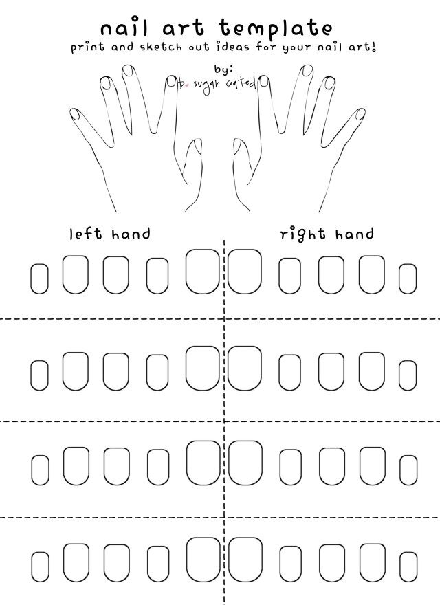 printable nail stencils