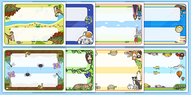 ? Printable Classroom Table Name Labels for Young Learners