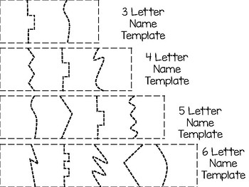 printable name puzzles