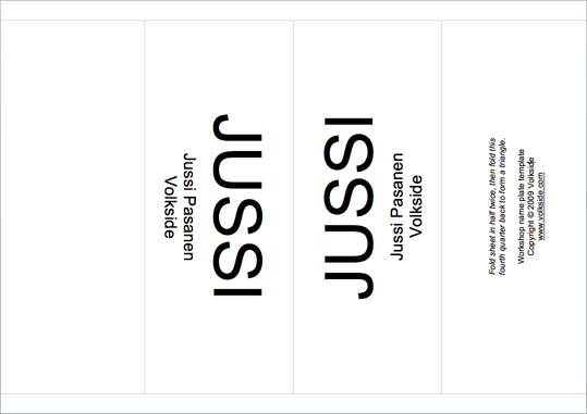 printable name tag for office door