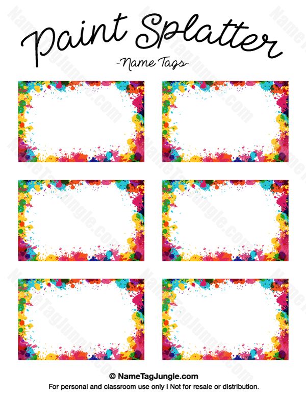 printable-paint-splatter-name-tags-worksheets-library for Free Printable Classroom Name Tags Printable Paint Splatter Name Tags - Worksheets Library for Free Printable Classroom Name Tags