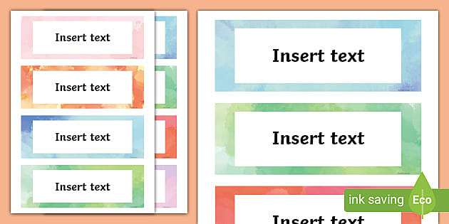 ? Kindergarten Name Tags to Wear І Name Labels І Twinkl.