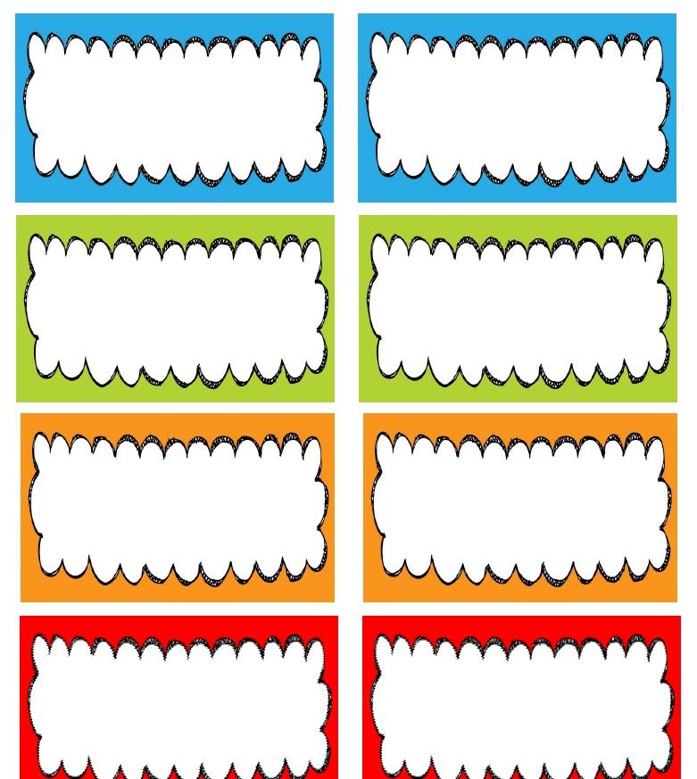 printable name tags preschool