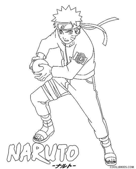 Free Printable Naruto Coloring Pages For Kids