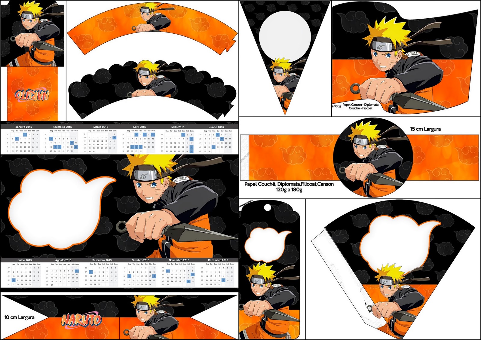 Naruto: Free Party Printables. - Oh My Fiesta! for Geeks