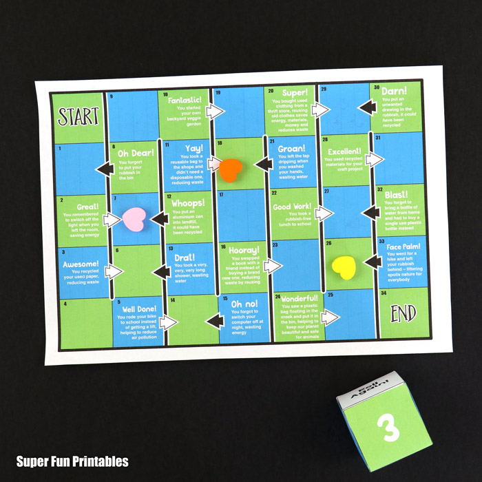Printable Earth Day game for kids - The Craft Train