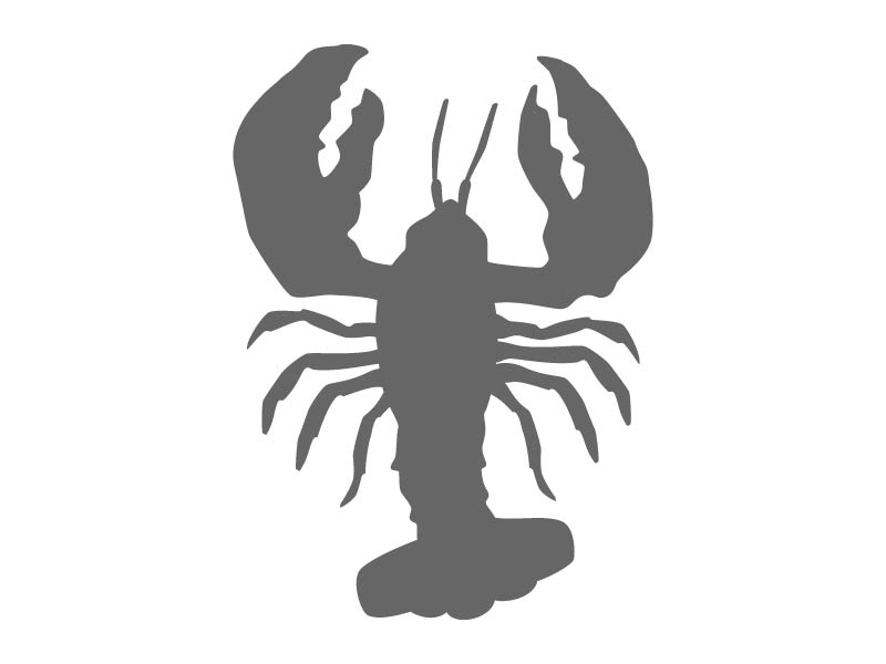 Lobster Stencil | Craftcuts.com