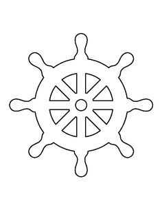 Printable Steering Wheel Template